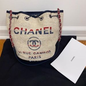 Chanel bucket bag. Rare. Brand new.